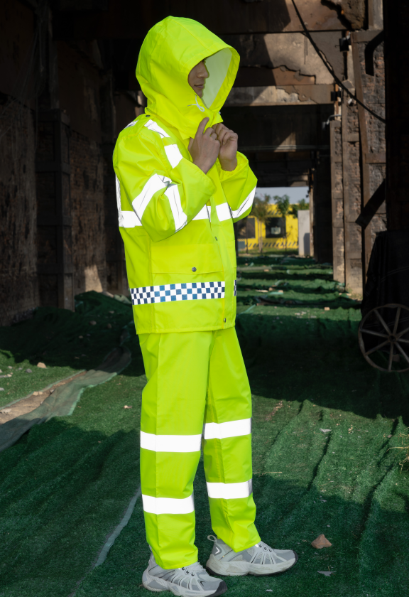 Men Rainjacket Waterproof Breathable Fabric