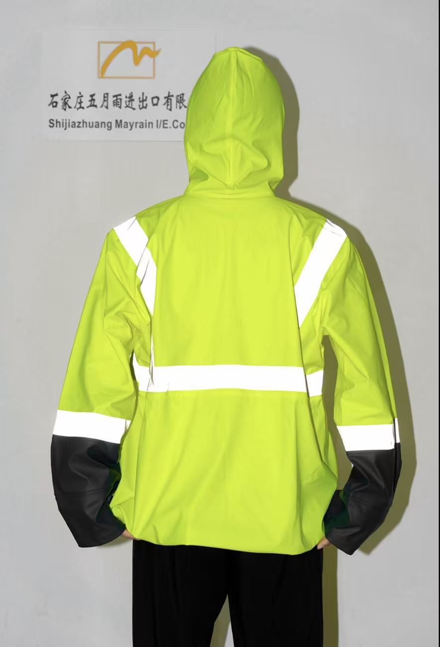 Fluorescent Waterproof Jacket For Daily Safety