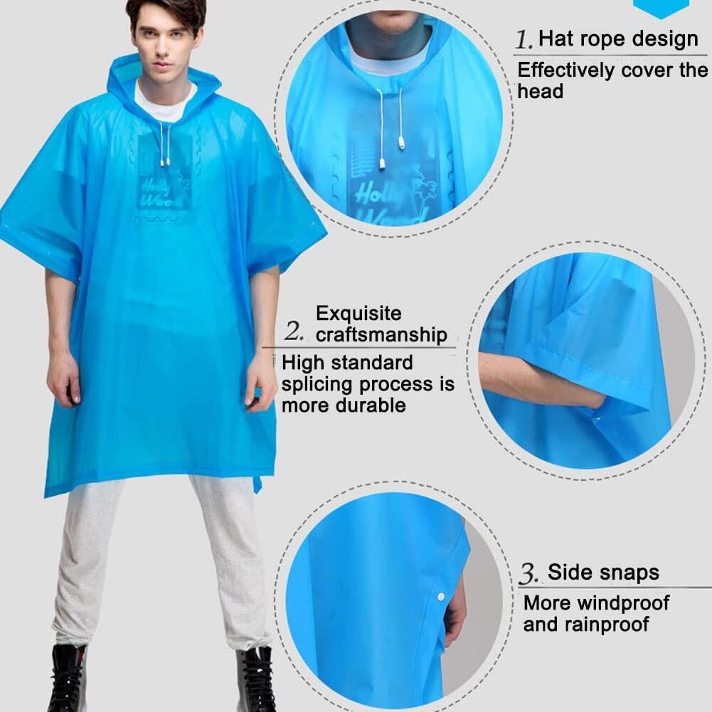 Waterproof Ponchos and Raincoats for Men