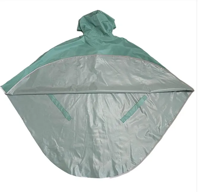 Vibrant Colorful Rain Jackets Meet Silver Reflective Safety