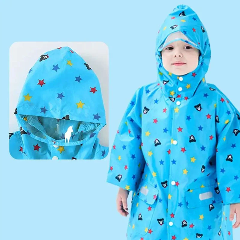 clear plastic raincoat