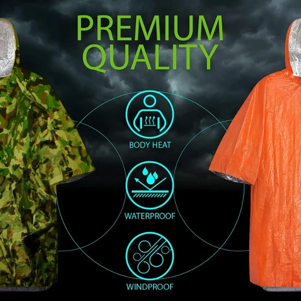 polyester raincoat