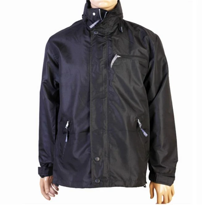 Polyester long raincoat with waterproof zipper windproof outdoor rain coat for adult button cuff Polyester long raincoat with waterproof zipper windproof outdoor rain coat for adult button cuff