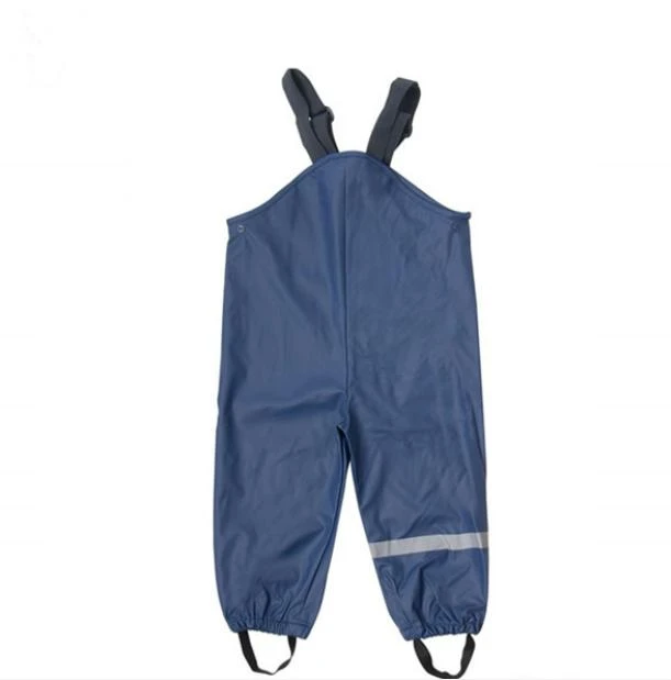 Polyester long raincoat with waterproof zipper windproof outdoor rain coat for adult button cuff