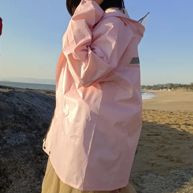 polyester rain jacket waterproof