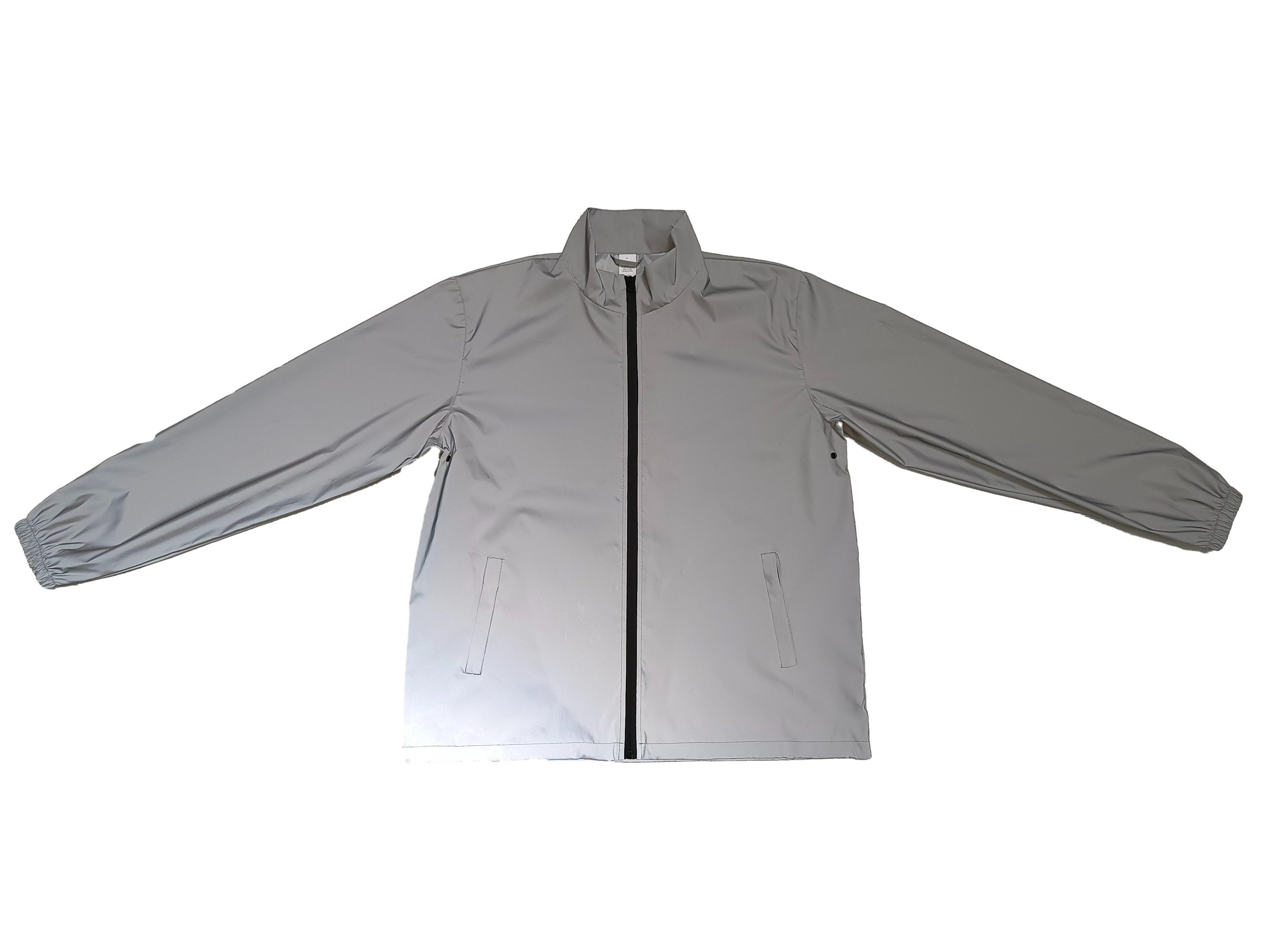 Stay Safe: Adult High-Vis Reflective Rain Jacket Windbreaker