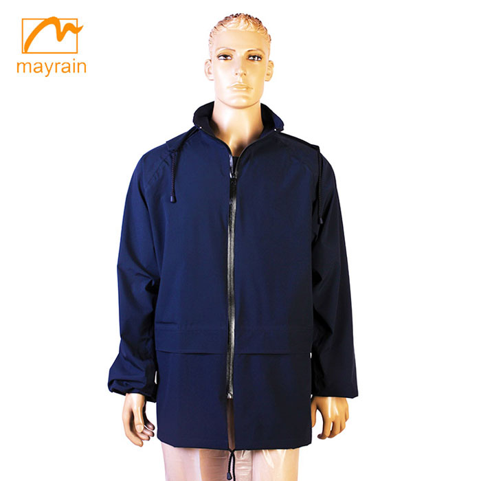 Functional windbreaker and waterproof rain jacket