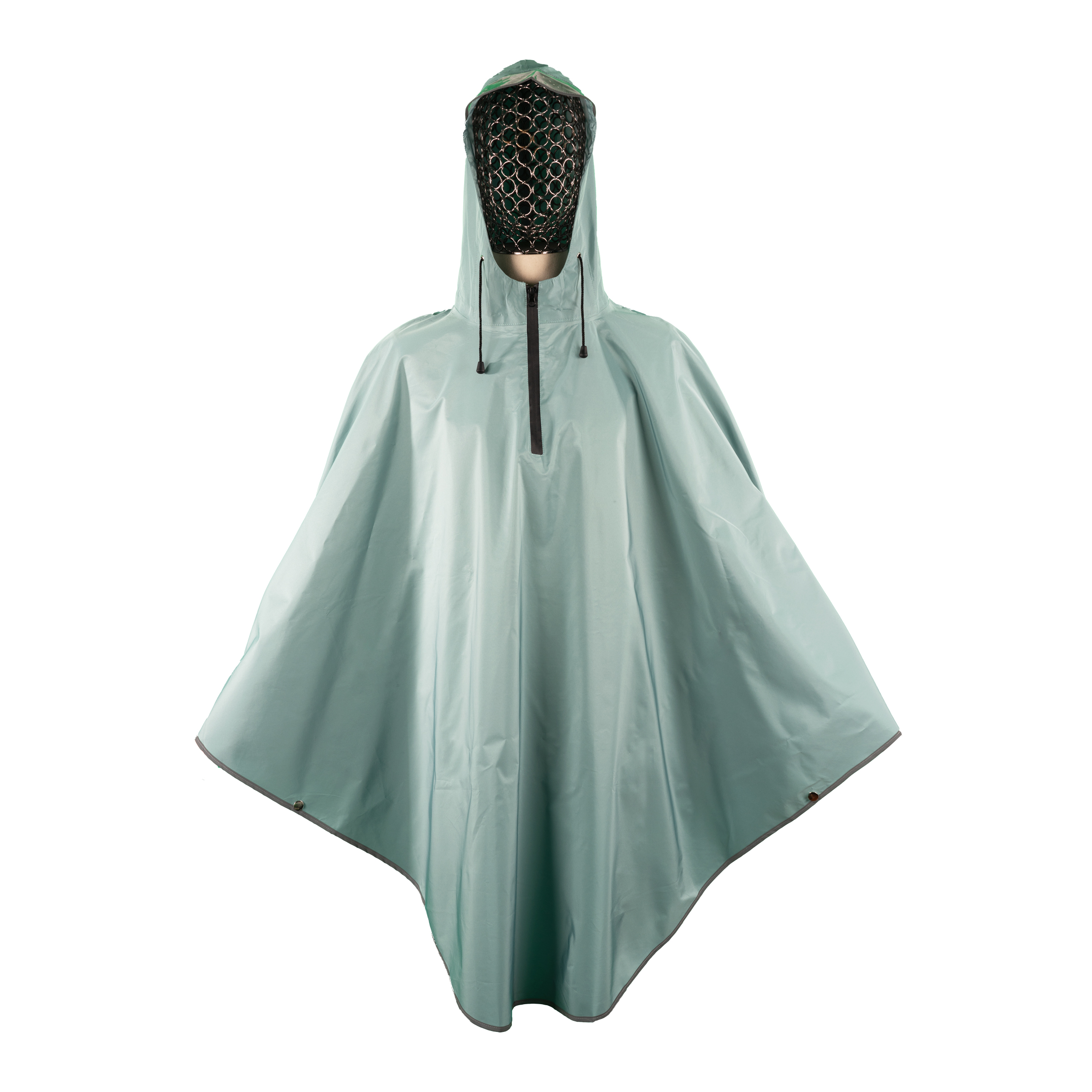 reflective rain poncho riding raincoat for adult waterproof polyester rain coat poncho rain