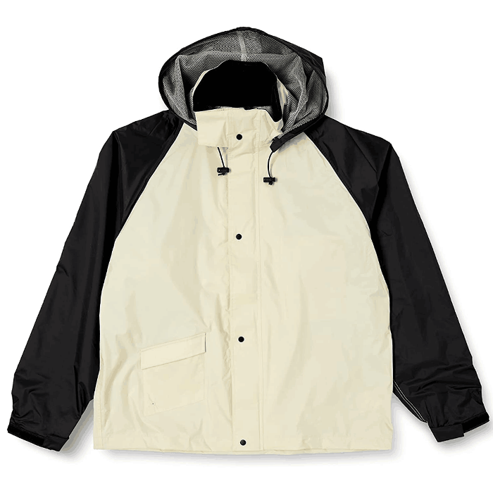 fashionable rain suit for motorcycle waterproof rain jacket with pant raincoat for adult