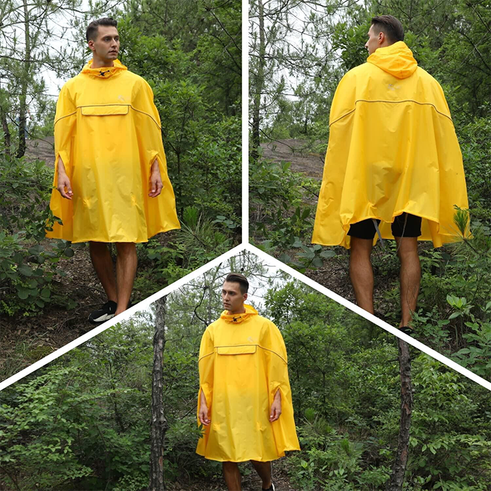 Riding Rain Poncho: Waterproof, High-Quality Polyester?