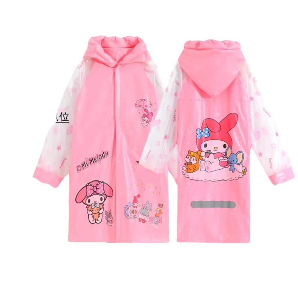 Waterproof Cartoon Kids Raincoat & Rain Poncho for Boys & Girls