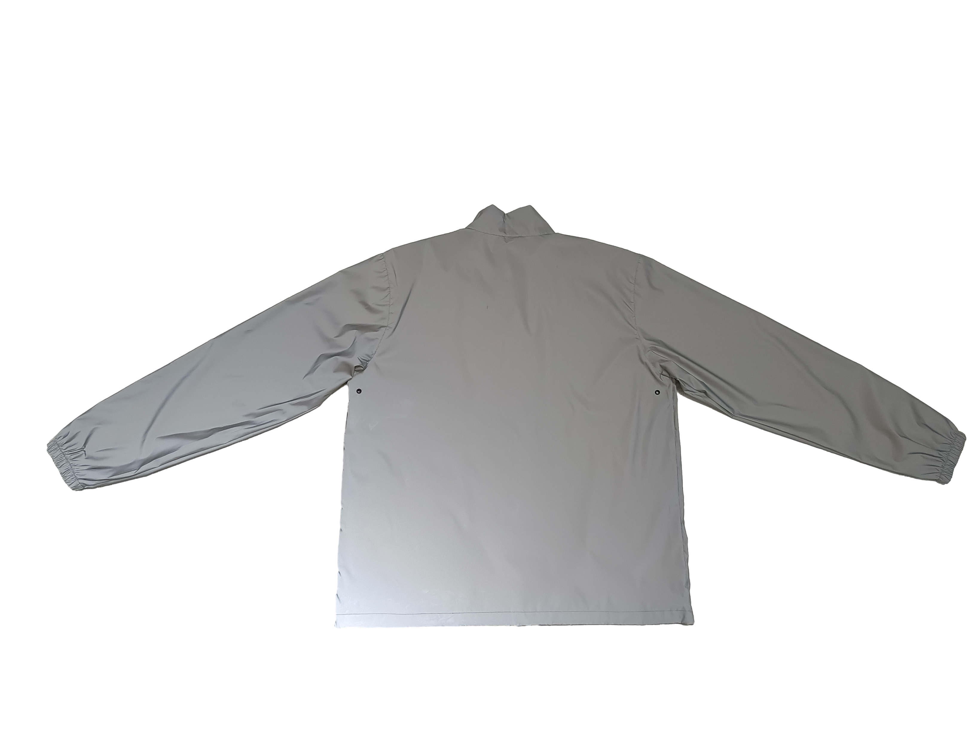 Stay Safe: Adult High-Vis Reflective Rain Jacket Windbreaker