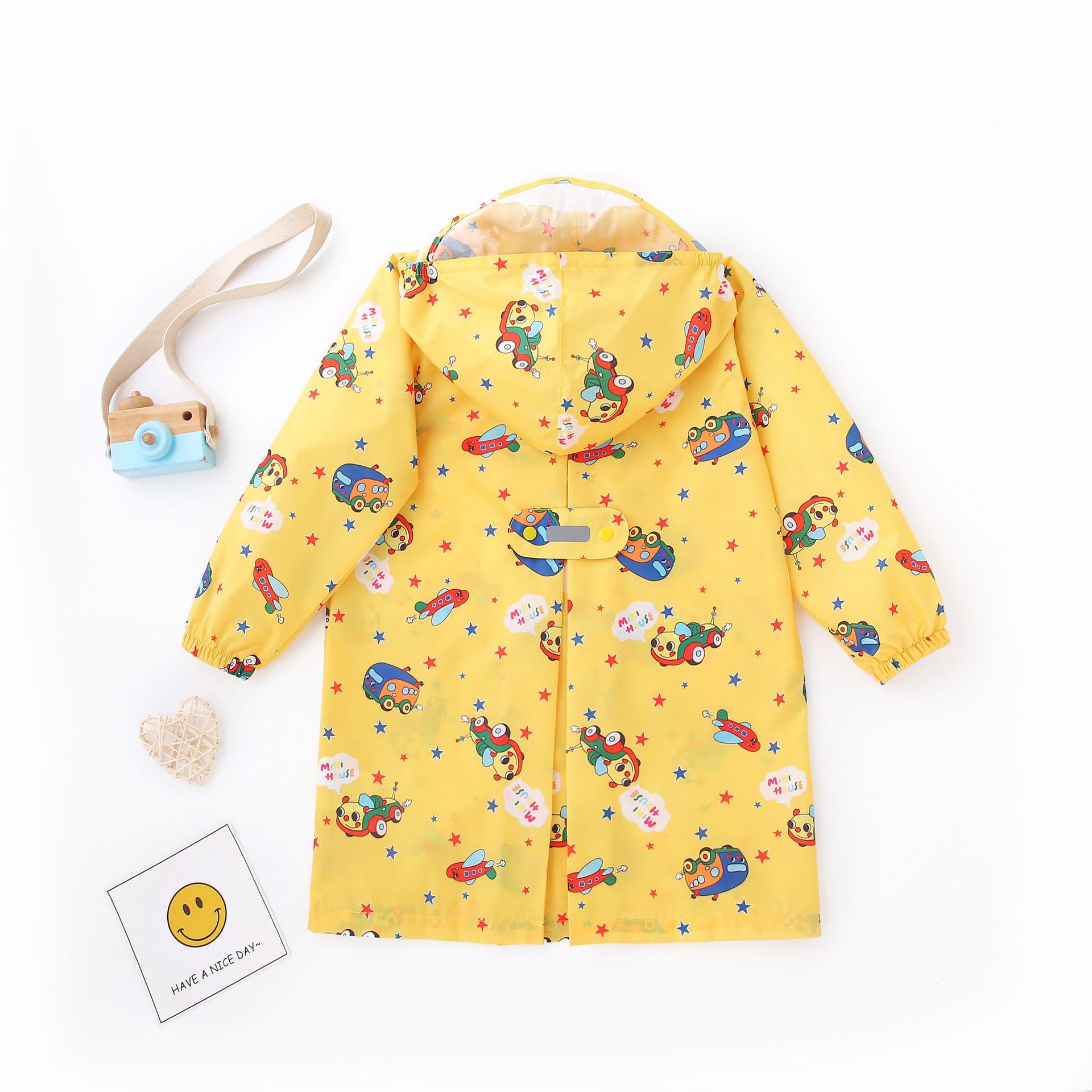 Women's Fashion Raincoat Jacket - Outdoor Windbreaker Rainwear