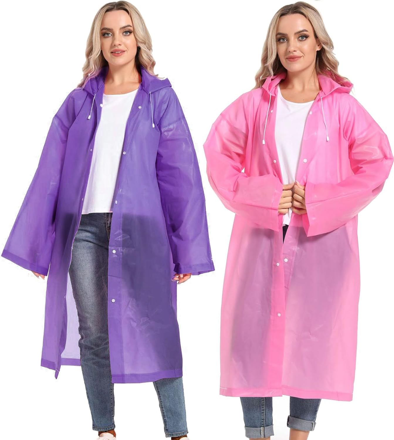 Eco-Friendly Long Raincoat: Waterproof & Windproof Rainwear