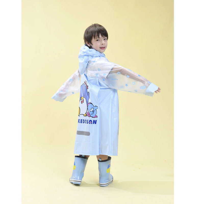 Waterproof Cartoon Kids Raincoat & Rain Poncho for Boys & Girls
