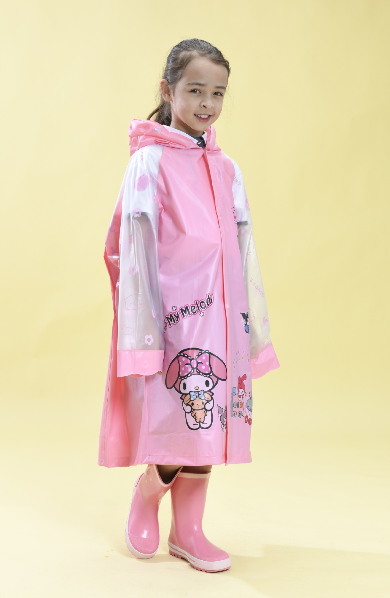 Waterproof Cartoon Kids Raincoat & Rain Poncho for Boys & Girls