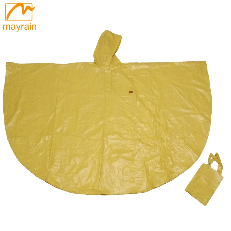 pvc rain poncho outdoor 100% waterproof raincoat riding rain poncho for adult
