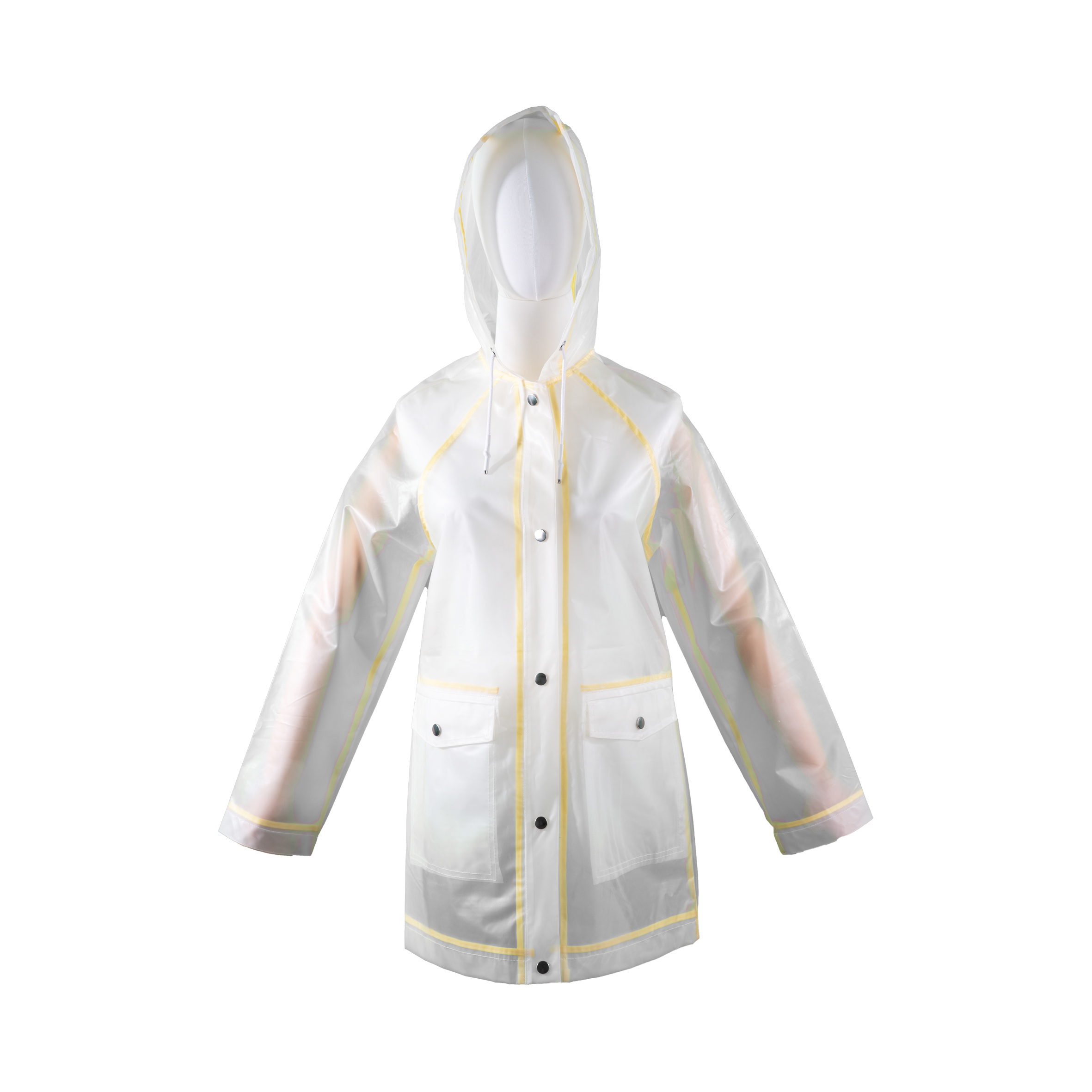 Adult TPU Fabric Rain Jacket with Waterproof Hood | Outdoor Raincoat