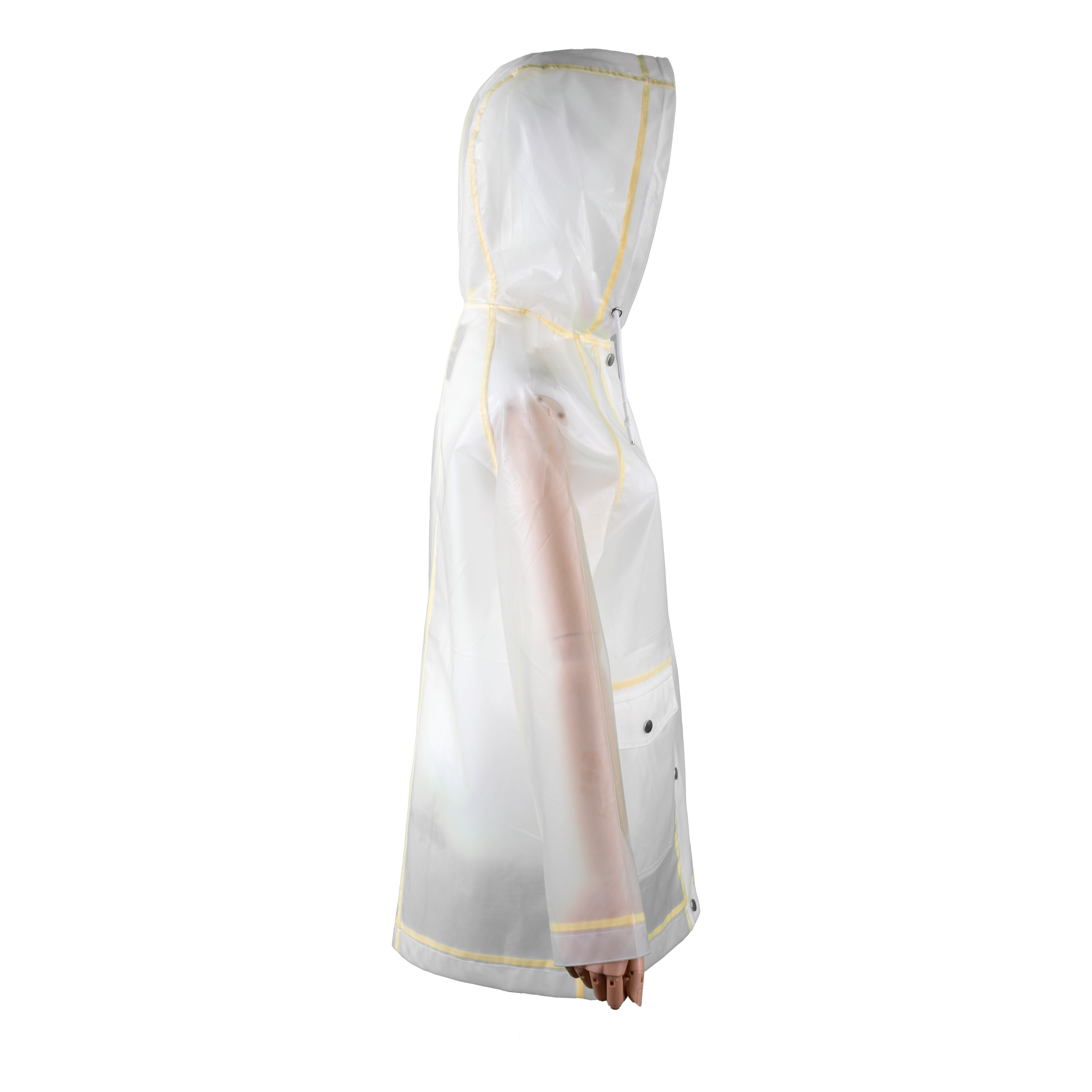 Adult TPU Fabric Rain Jacket with Waterproof Hood | Outdoor Raincoat