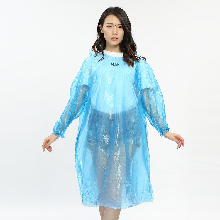 hot sale lightweight rain poncho 100% waterproof raincoat for adult
