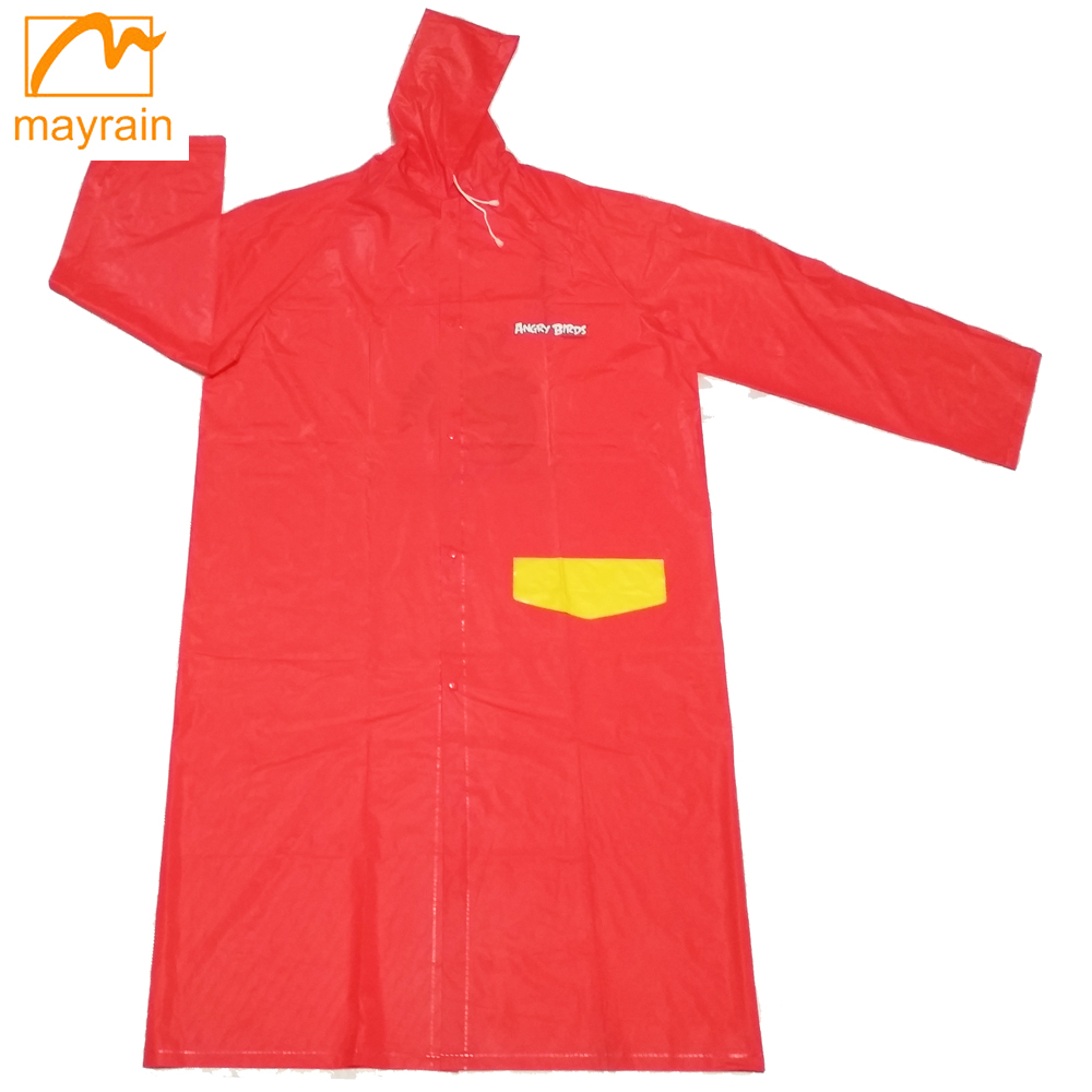 long raincoat waterproof rain coat pvc rainwears outdoor adult rain poncho