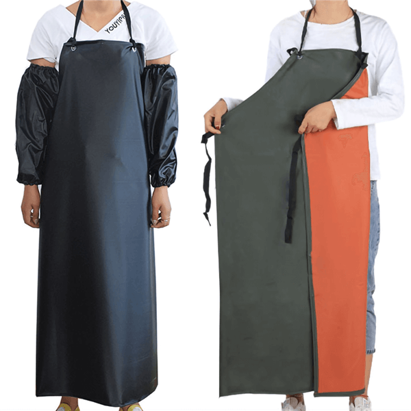 Long Bib Adjustable Water-Resistant Apron