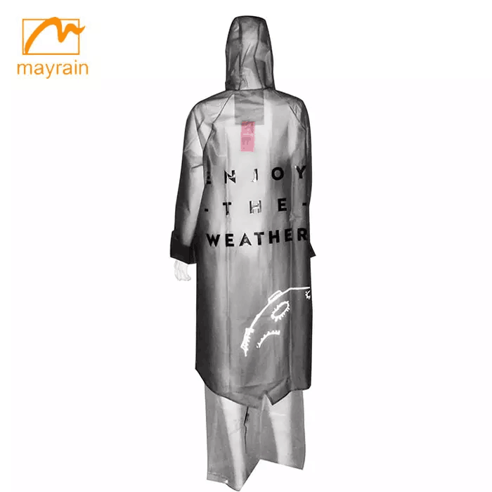 High Quality Stylish TPU Fabric Women’s Raincoat, Reflective