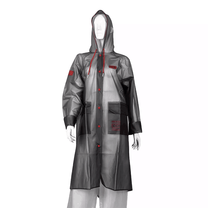 High Quality Stylish TPU Fabric Women’s Raincoat, Reflective