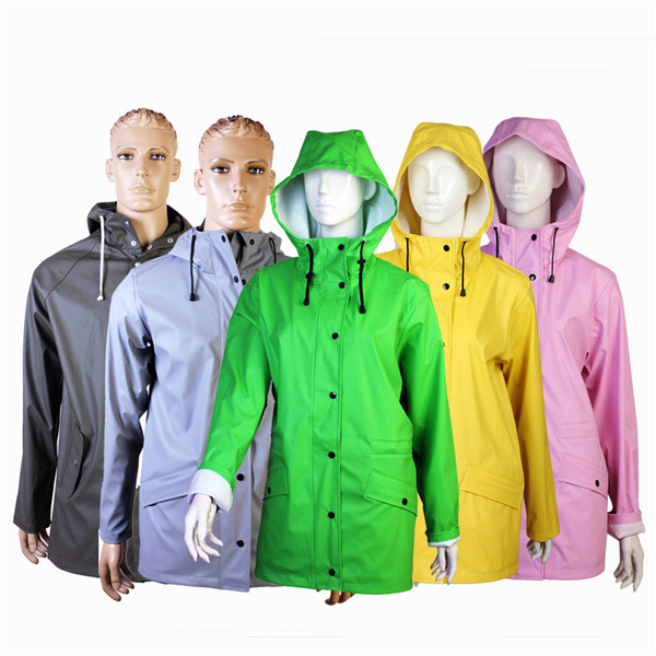 Eco Friendly PU Rain Jacket Waterproof—PVC-Free, Breathable?