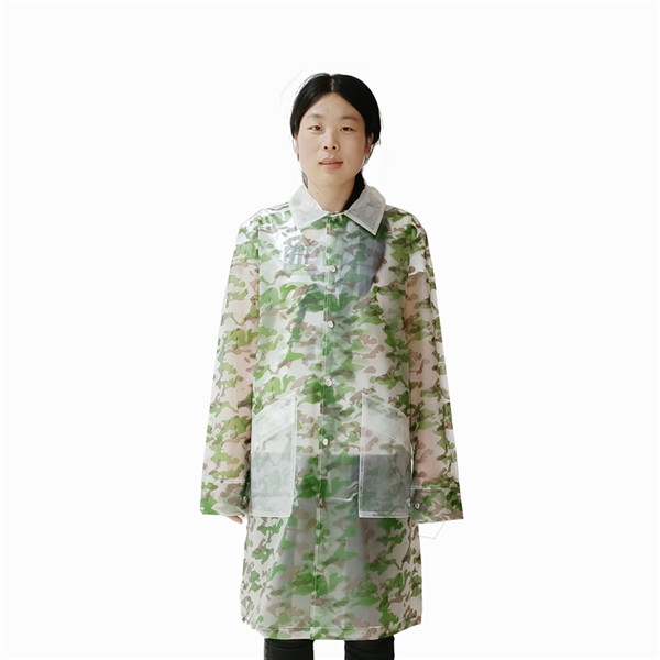 Rain Free TPU Fashion Raincoat Camouflage | Waterproof & Eco
