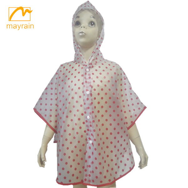 Vibrant Full Print 100% Waterproof Kids Rain Ponchos