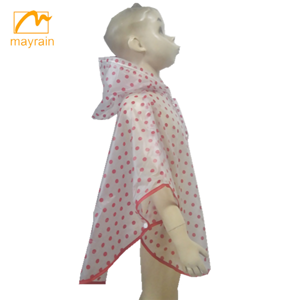 Vibrant Full Print 100% Waterproof Kids Rain Ponchos