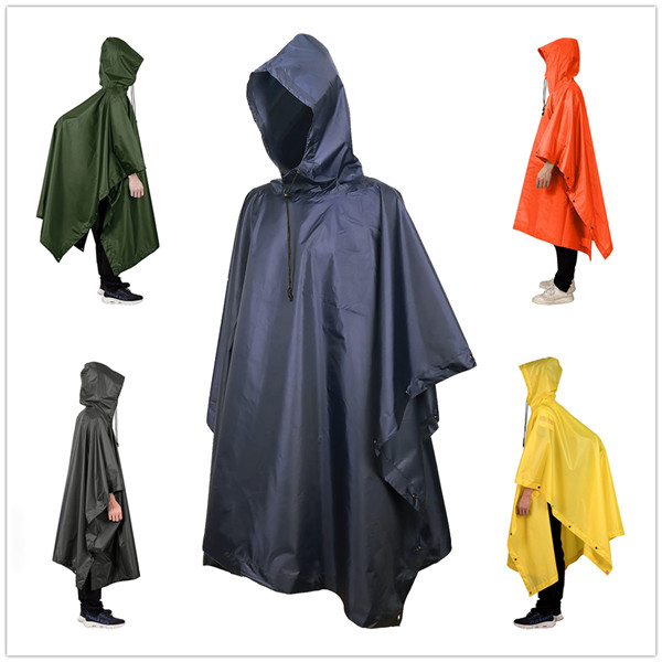 Waterproof Multiple Use Rain Poncho: Durable & Reusable Protection