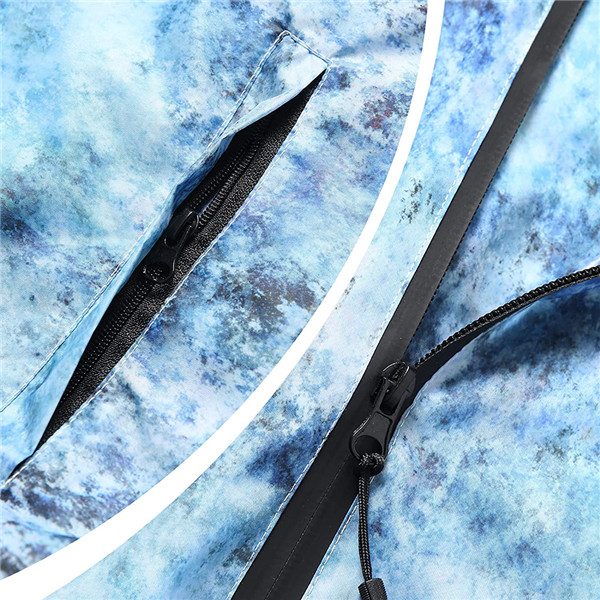 Ladies Hooded Rain Poncho for Outdoor Activity – Waterproof & Lightweight