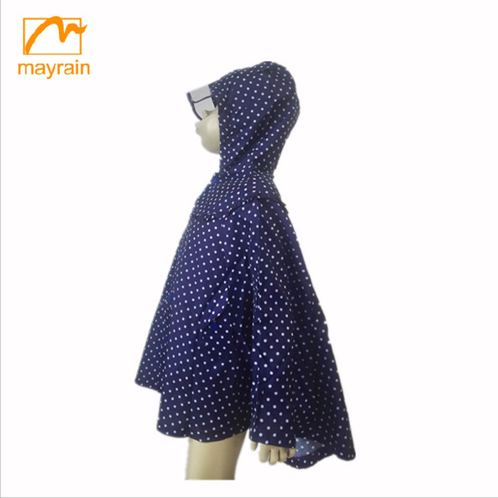 Fashion Waterproof Kids Rain Poncho - Stylish & Dry Gear