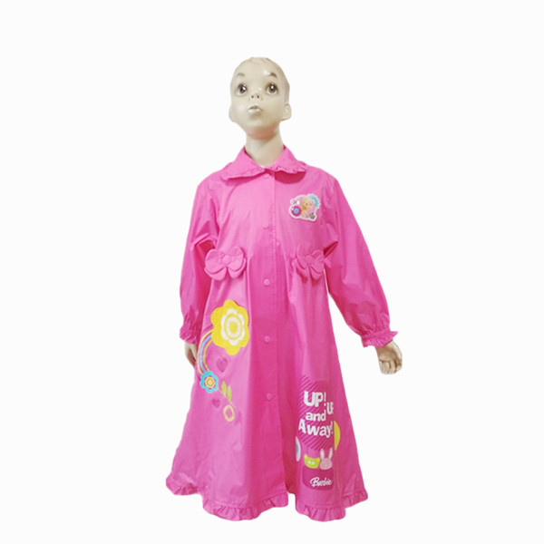 Children lovely raincoat with printing