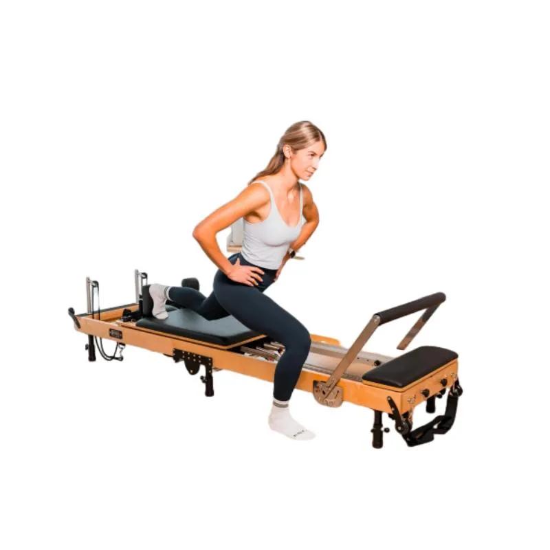 Folding Pilates Reformer: Space-Saving Home Studio Equipment
