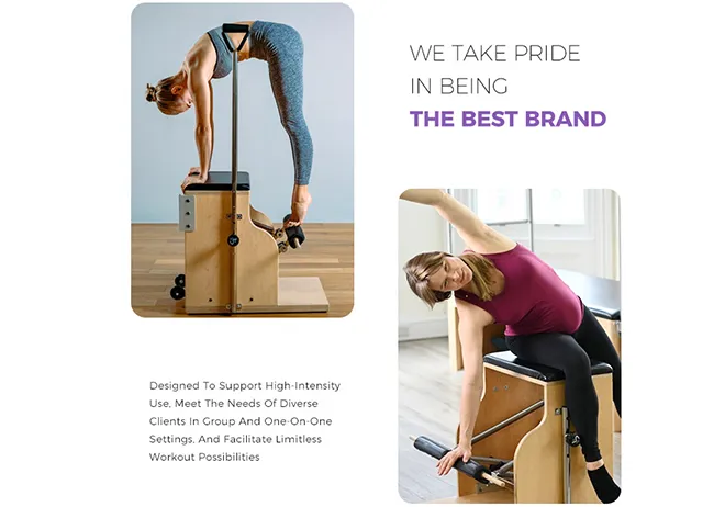 Fitness Machine Black Oak Foldable Reformer Pilates Machine Professional Pilates Reformers