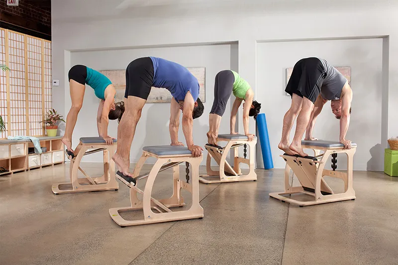 folding pilates reformer