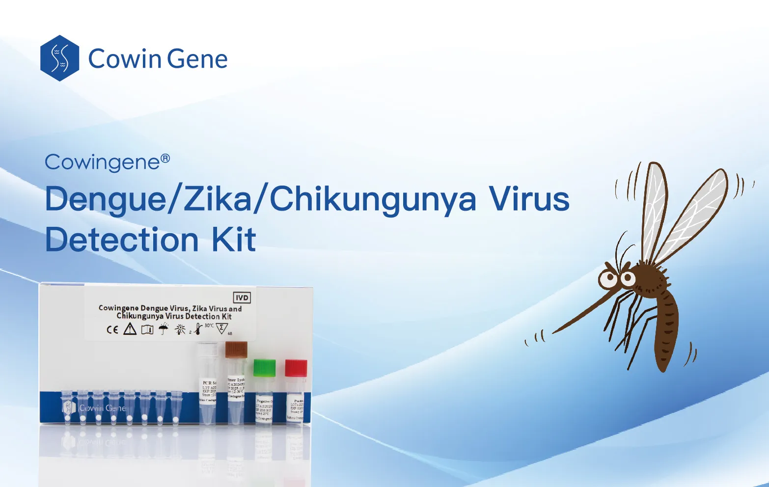 Cowingene Dengue/zika/chikungunya Virus Detection Kit Empowers Labs In High-risk Regions (middle East, Asia, Africa) To Tackle Overlapping Epidemics Fueled By Climate Change And Travel.