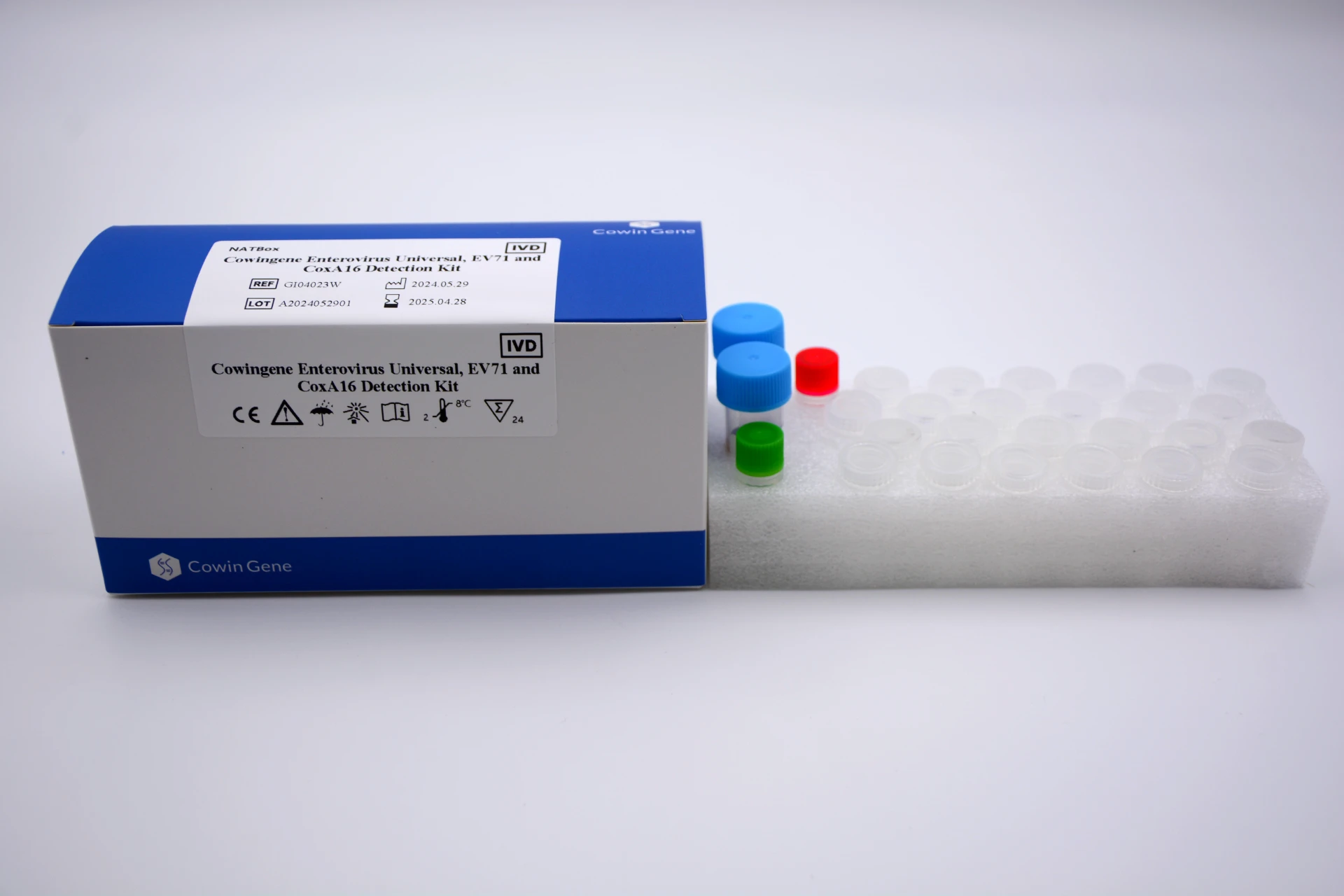 Cowingene Enterovirus Universal, EV71 and CoxA16 Detection Kit   (NATBox)