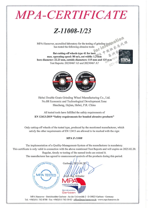 Innovative Solutions from Leading Grinding Wheel Manufacturers for Your Abrasive Needs