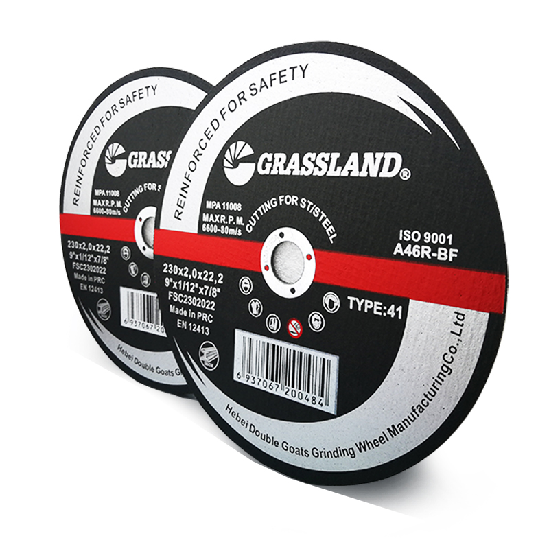 Grassland 9 inch Angle Grinder Extra Thin Stainless Steel Cutting Disc 230 X 1.8 X 22.23mm