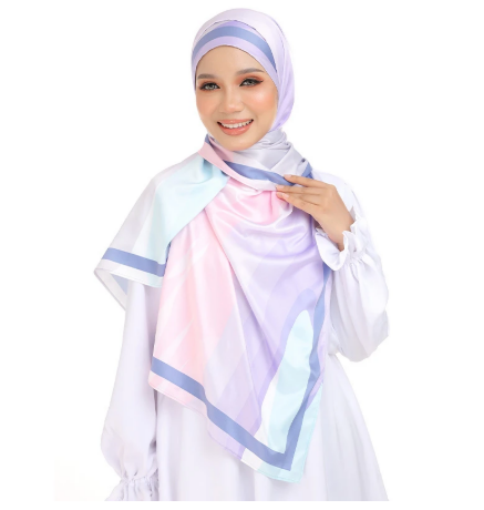 Satin Edge Scarf: Elegant And Luxurious Accessory