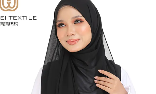 Basic Square Chiffon Hijab Tying