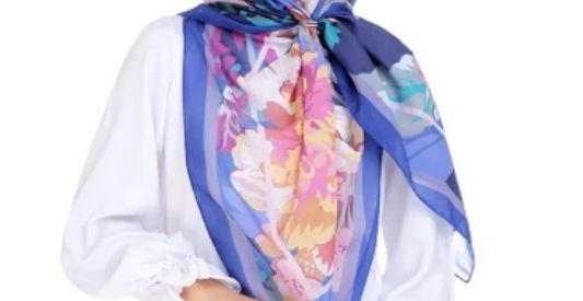 Satin Head Scarf Smooth Texture