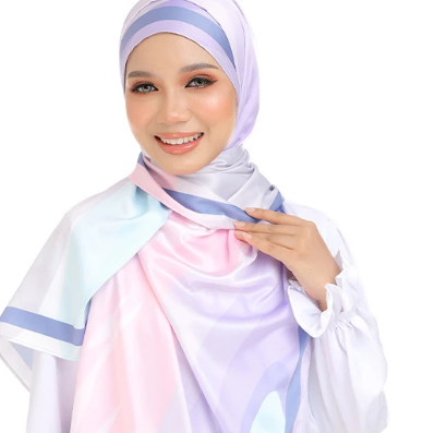 Satin Head Scarf Smooth Texture