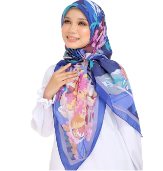 Cotton Voile Use for Breathable Muslim Women Hijabs