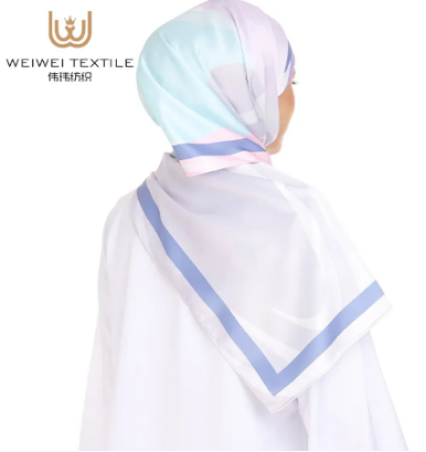 Silk Head Scarf Matching Sudan Toub Cultural Events