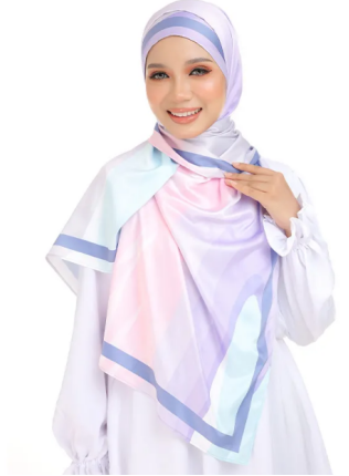 How to Style a Satin Silk Scarf for Muslim Daily Wear